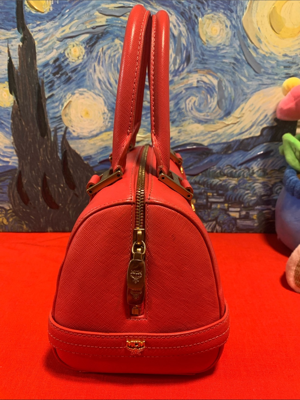 MCM mini boston bag - Picture 4 of 10